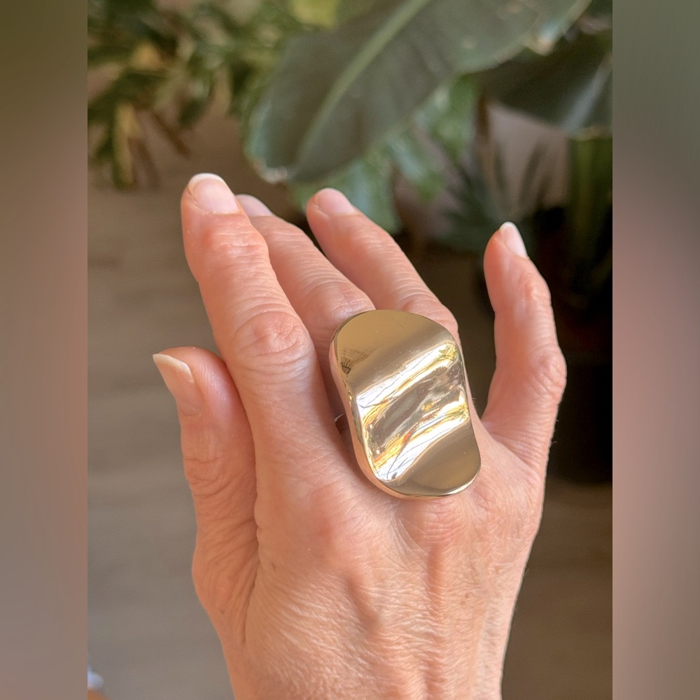 Gold Statement Ring